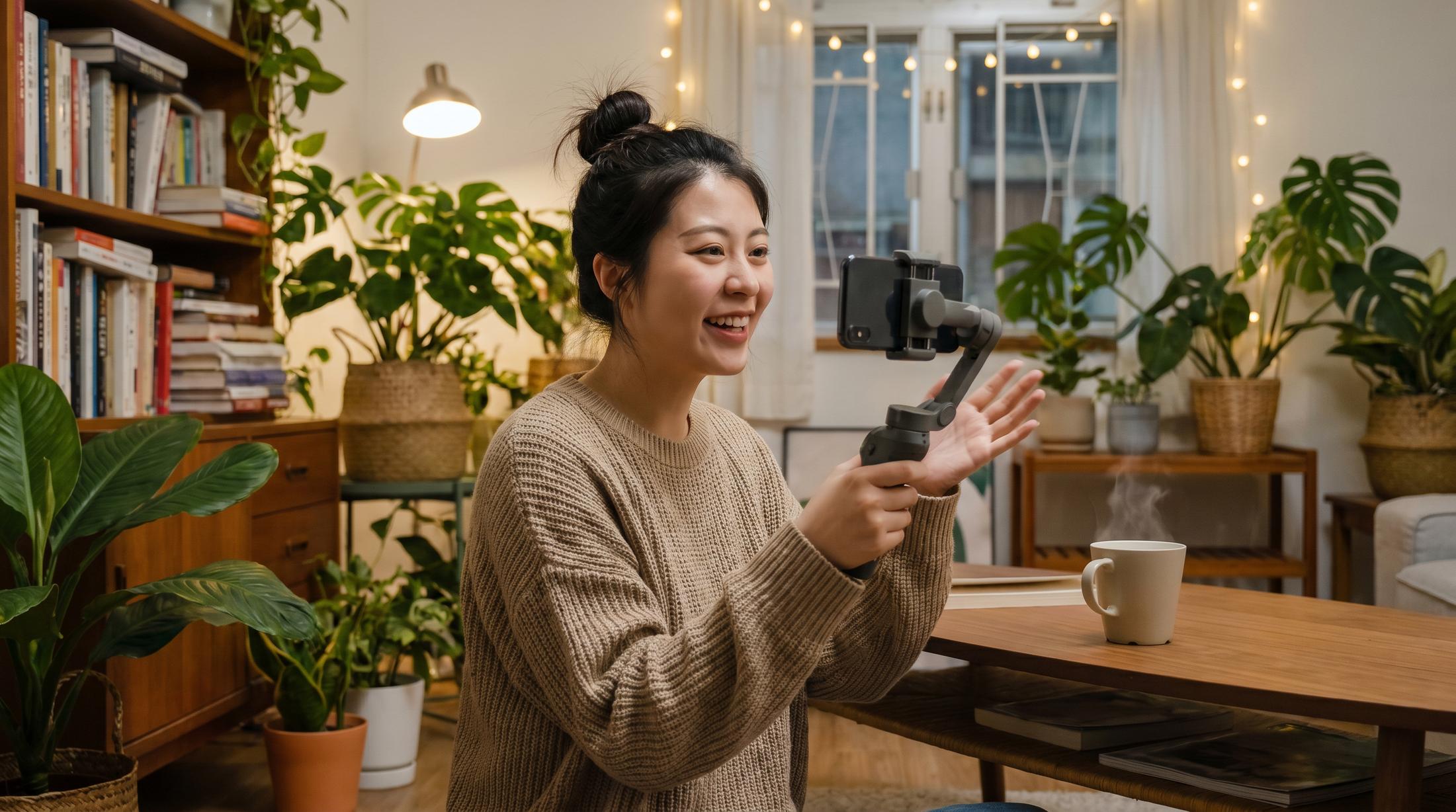 双马尾萝莉,视频：美女主播日常VLOG生活记录